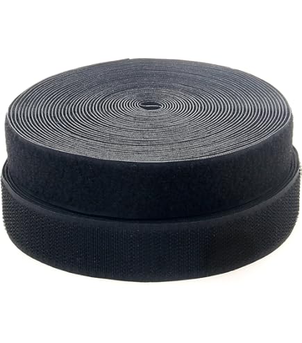 Nastro A Strappo Da Cucire - 25 Metri X 20 Mm - Extra Forte Per Abiti E Arredamento - Bianco - Foto 5