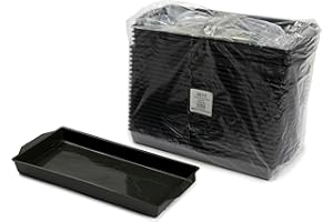 Oasis Lot de 25 soucoupes en Plastique pour aménagements Floraux Vert