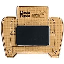 Pelle Adesiva Autoadesiva Per Riparazioni - Nero 20x28cm, Ecopelle Fai-Da-Te - Foto 2