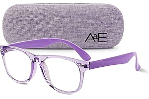 GALVANOX Occhiali finti per bambini, lenti trasparenti senza prescrizione, montatura TR90 con lenti infrangibili