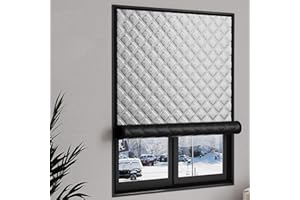 CMYAOYC Fenster Isolierung Gegen Kälte Winter-Fensterisolationsset, Wetterfeste Isolierfolie für Fenster Winterfest Machen, Wiederverwendbares Fensterisolationsset(W 148cm x H 160cm/58" x 63")
