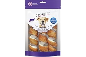 DOKAS Getreidefreier Premium Kausnack für Hunde – Ideal für zwischendurch 8 x 110 g