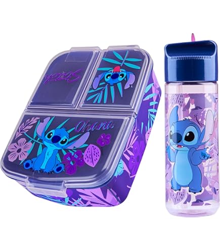 Stor Boîte à Lunch Multi-Compartiments Frozen Trust The Journey - 3 Compartiments, Sans BPA, Officiel Disney, Idéale Enfants