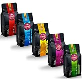 Anisah Coffee D&uuml;nya Filtre Kahveleri Tanışma Seti | 5x250gr | French Press &Ouml;ğ&uuml;tme | Kenya, Guatemala, Ethiopia, Colombia, Bra
