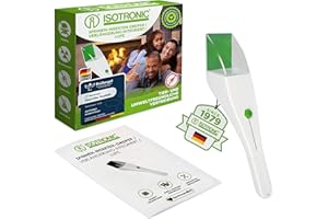 ISOTRONIC Insekten- und Spinnenfänger | Insektengreifer mit Teleskopstiel | Spinnen-Fanghilfe ideal für Haus & Garten | Mit Lupe zum Betrachten