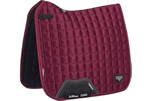 LeMieux Dressage Loire Classic Square Saddle Pad - Saddle Pads for Horses - Equestrian Riding Equipment and Accessories (