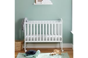 Babymore Space Saver Cot - White