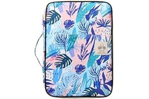 JAKAGO Etui na dokumenty A4, teczka konferencyjna z wieloma kieszeniami, portfel A4, profesjonalny uchwyt na dokumenty, odpowiedni do biura, podróży służbowej, podróży, konferencji, rozmów