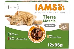 Iams Delights Adult Cat Land Collection In Gravy Comida para Gatos - 1020 gr