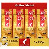 Julius Meinl Jubilaum &Ouml;ğ&uuml;t&uuml;lm&uuml;ş Filtre Kahve, 220 Gram x 8 Adet