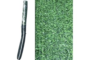 Pal Ferretería Industrial Rollo de seto Artificial ignífugo Verde de ocultación 3x2m (1- Rollo seto 3x2m)