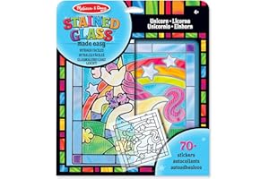 Melissa & Doug Glasmalerei leicht gemacht - Einhorn