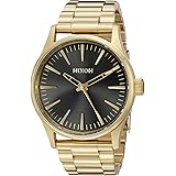 Nixon Men's A4501604 Sentry 38 SS Analog Display Analog Quartz Gold Watch