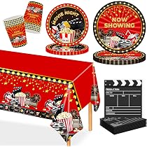 Relaxdays Set Da 60 Sacchetti Per Popcorn A Righe Rosse E Bianche – Box Di Cartone Per Feste A Tema Cinema, Compleanni, Movie Night – 16 X 10,5 X 10,5 Cm