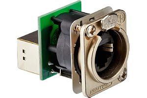 Neutrik Ne8Fdp Ethercon Rj-45 Feedthrough Chassianslutning