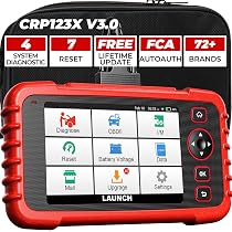 LAUNCH OBD2 Scanner CRP123X V3.0 2026 Version. ABS SRS Engine