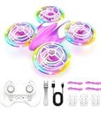 Ridge's Puddle Mini Drone Pour Enfants - Drone Télécommandé Avec Lumières LED, Facile à Piloter - Cadeau Garçon Fille, Jouet Radiocommandé