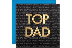 Hallmark Fathers Day Card for Dad - Contemporary Text Based Design