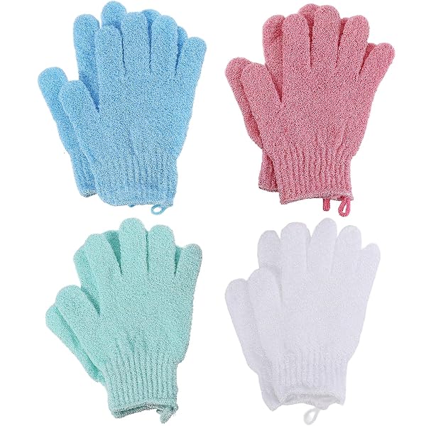 thumbnail image 2 of 3PCS Bathing Mittens Shower Soft Skin Care Face Body Wash Massage Spa Mitt For Adult And Kids(Color Random) On 2 of 11