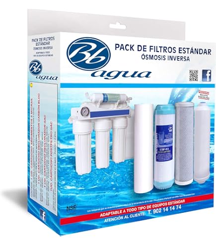 Filtro Remineralizzatore Pentek GS-10CAL/RO Per Osmosi Inversa, Carbone Attivo E Calcite, Attacchi 1/4″ FPT