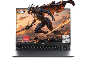 ACEMAGIC Laptop do gier, Ryzen 7 7735HS, do 4,8 GHz, 16 GB pamięci RAM DDR5 4800 MHz, 512 GB SSD, 16-calowy wyświetlacz FHD, podświetlana klawiatura do laptopa, WiFi-6