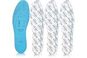 SULPO 3 par Actifresh inlägg – innersulor mot fotlukt – mjuka latexskoinlägg med bomullsskikt – bekväma innersulor – kan skäras till
