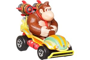 Hot Wheels Mario Kart Assortiment de Mini-véhicules à l’échelle 1/64 inspirés par Les Personnages et véhicules du Jeu, GBG25