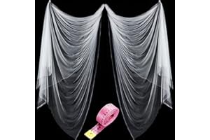 Zonon Insect Netting Garden Mesh Netting Fly Bird Net Barrier Hunting Blind Plant Protecting(White, 3 x 6m)