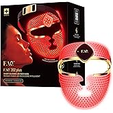 FAQ 202 Plus Gelişmiş 8 Renkli LED Y&uuml;z Maskesi &ndash; Işıltılı G&ouml;r&uuml;n&uuml;m İ&ccedil;in Kablosuz Cilt Bakımı &ndash; 634 Işık Noktasıyla Tam Kapsama
