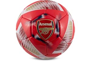 Hy-Pro officiellt licensierad Arsenal F.C. Fotboll - Storlek 3, spiraldesign, arsenalvaror, träning, samlarobjekt för barn och vuxna