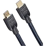 Amazon Basics - Cavo HDMI intrecciato, 4.6 m, Nero