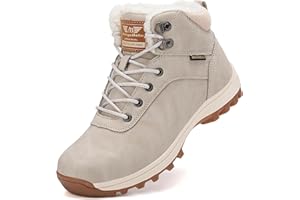 ARRIGO BELLO Bottine Femmes Hommes Hiver Chaussures Bottes de Neige Fourrée Antidérapantes Chaude pour Unisexe 36-46
