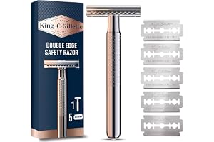 KING C. GILLETTE 7702018541676 Rakhyvel, Silver, 6.1 x 3.12 x 14.2 cm