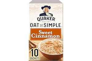 Quaker Oat So Simple Sweet Cinnamon Porridge 10 x 33g