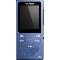 Sony NW-E394 Walkman 8GB (Speicherung von Fotos, UKW-Radio-Funktion) blau