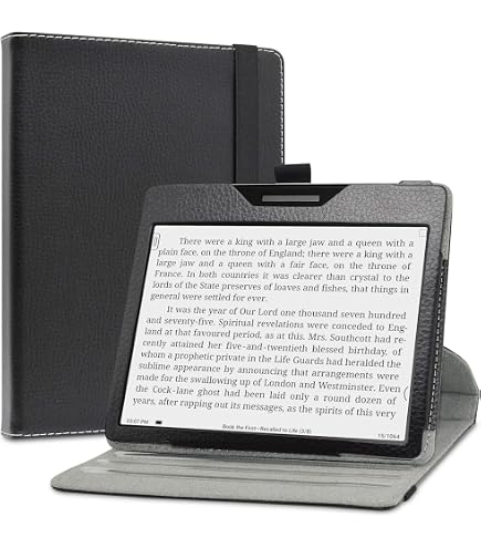 Schutzhülle Für Onyx Boox Go 7 & Page – 7 Zoll, Magnetisch, Schlank, Mit Sleep/Wake-Funktion, Denim-Grau