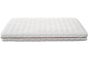 PIKOLIN Colchón de Cuna PIKUP Baby | Altura 16cm | 70x140 | Espuma HR con Funda Absorbente, Impermeable y Lavable