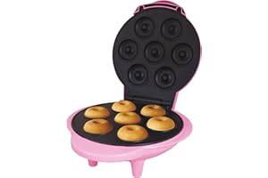 Global Gizmos Benross Donut Maker, 1000 W, Fun Rose