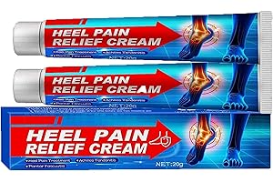 ERISAMO HeelCure Plantar Fasciitis Pain Relief Cream, Arthritis Pain Relief Cream, Heel Pain Relief Cream for Plantar Fasciitis, Sore Feet, Heel Spur, Shin Splints, Achilles Injuries (2Pcs)