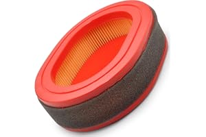 Easyboost Luftfilter för gräsklippare McCulloch motor GGP 577616016 579829013 kompatibel med modellerna 150RCLASSIC M51 M53 M