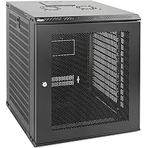 Tecmojo 1U Server Rack Shelf,11 Inch Depth Rack Mount Shelf,Vented