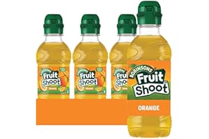 Fruit Shoot Fruit Juice, No Added Sugar, Orange, 275 ml (Pack of 24)