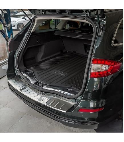 Protection De Seuil De Chargement En Acier Inoxydable Mat Pour Ford Mondeo MK5 Turnier (BA7/CF) à Partir De 2014 - 14