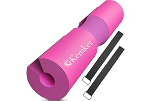 Kemket Barbell Pad Supports Squat Bar Weight Lifting Pull Up Gripper Neck Shoulder Protective Pad