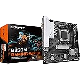 GIGABYTE B850M AORUS ELITE WIFI6E Carte Mère - Processeurs AMD Ryzen Série 9000, VRM Numérique 12+2+2 Phases, Jusqu'à 8200 MHz