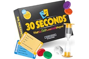 DENKRIESEN - 30 Seconds® - Nur die Zeit kann euch stoppen! | Ab 12 Jahren | 3+ Spieler | Brettspiel | Partyspiele für Erwachsene | Familienspiele | Bis zu 16 Spieler | 2400 Begriffe