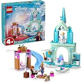 LEGO Disney Princess Elsa'nın Karlar &Uuml;lkesi Şatosu 43238-4 Yaş ve &Uuml;st&uuml; Kız ve Erkek &Ccedil;ocukları i&ccedil;in Elsa ve Anna Mini Bebek ve