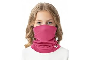 YANIKY Tour de Cou Enfant Fille Garçon – Cache-Cou Doux et Respirant, Léger et Extensible, Protection du Visage pour l’École et les Activités en Plein Air