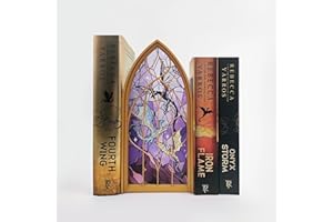 TwoDays 4th Wing Inspired Book Nook – Fantasy Dragon Merch Bookshelf Decor for Book Lovers, Gifts for Bookish Collectors Library (Gold)