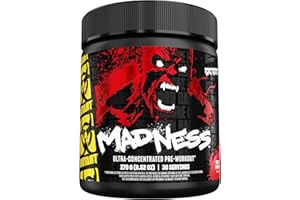‎MUTANT Mutant Madness - Redefines the pre-workout booster and offers a completely new experience!! Designed exclusively for high-intensity workouts Fruit Punch (1 x 225 g)